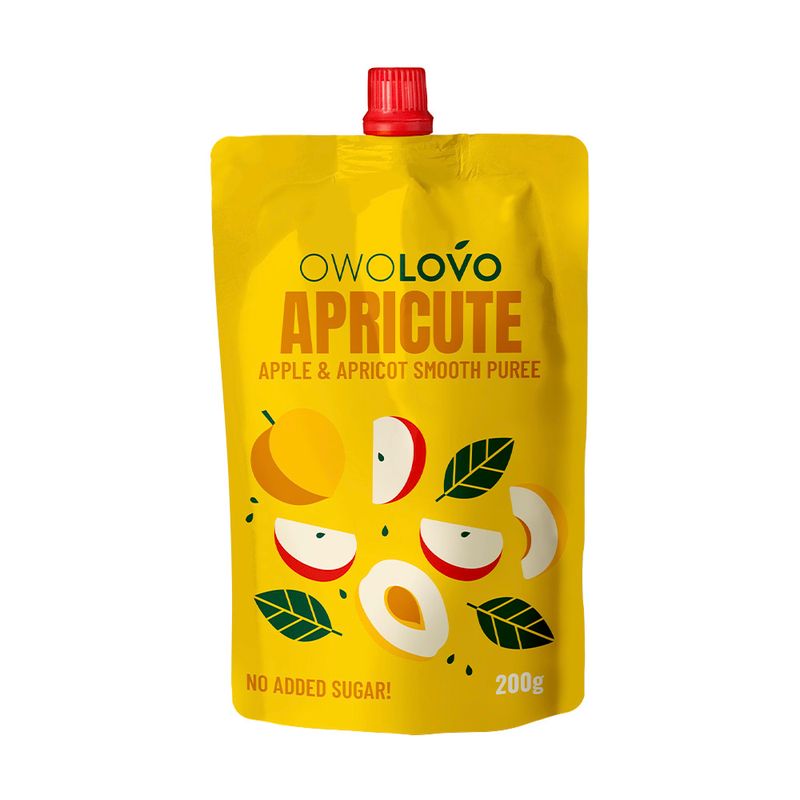 Фруктовое пюре OWOLOVO, 200 г, в ассортименте