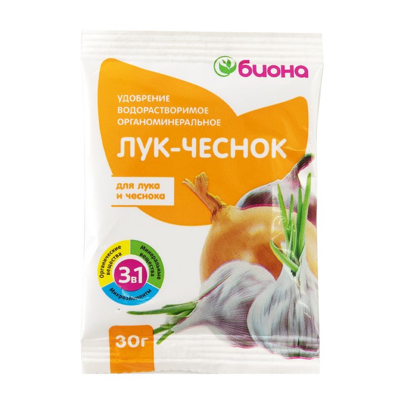 Удобрение водорастворимое, Биона, 30 г, в ассортименте