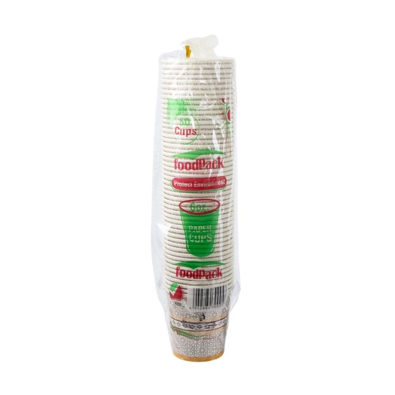 Стаканы одн FOOD PACK бумаж,177 мл,50 шт
