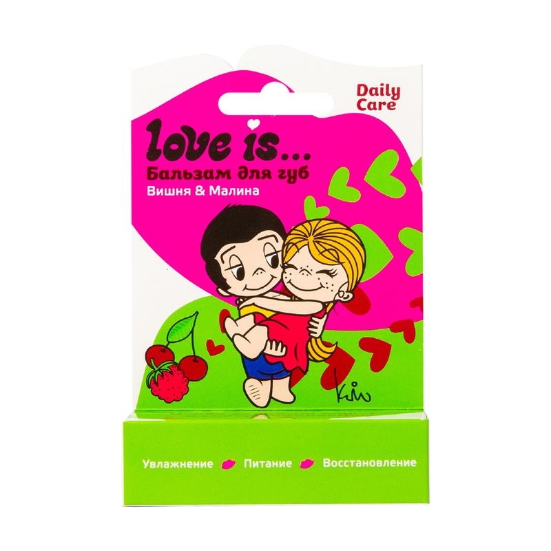 Бальзам для губ "Daily Care", Love is…, в ассортименте