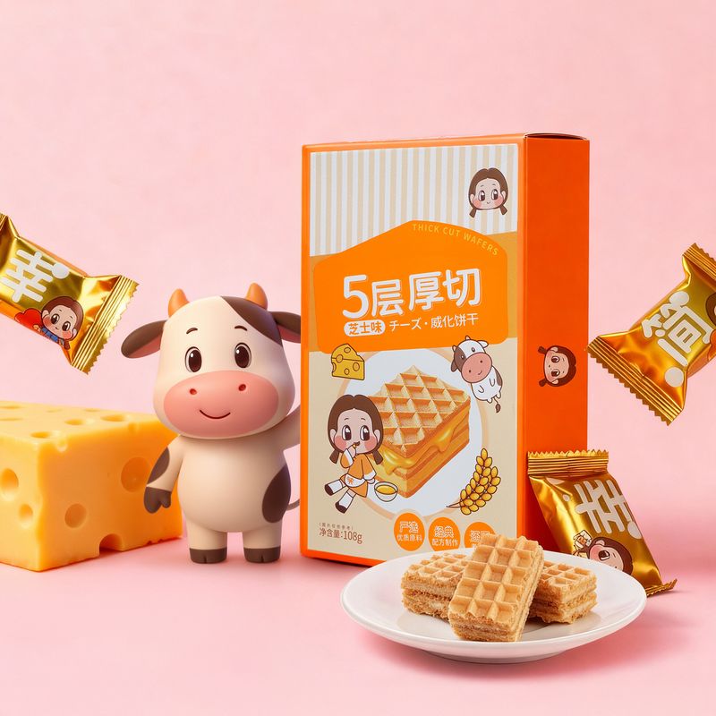 Вафли пятислойные, 108 г, в ассортименте