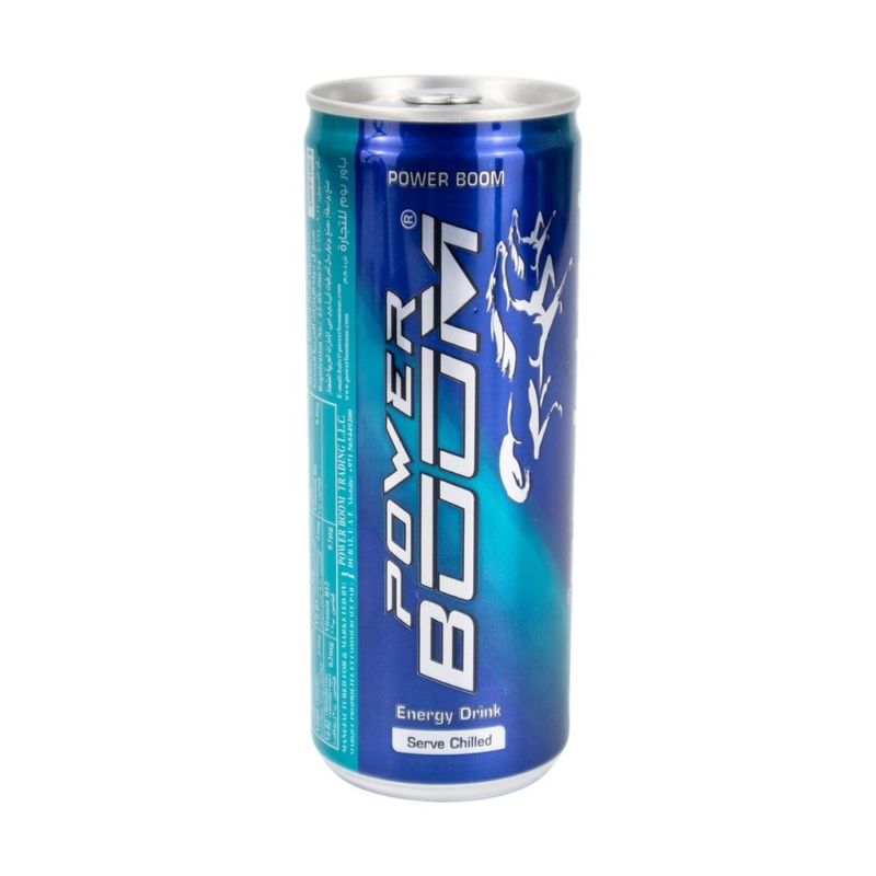 Энерг напиток Power Boom 250 мл ж/б