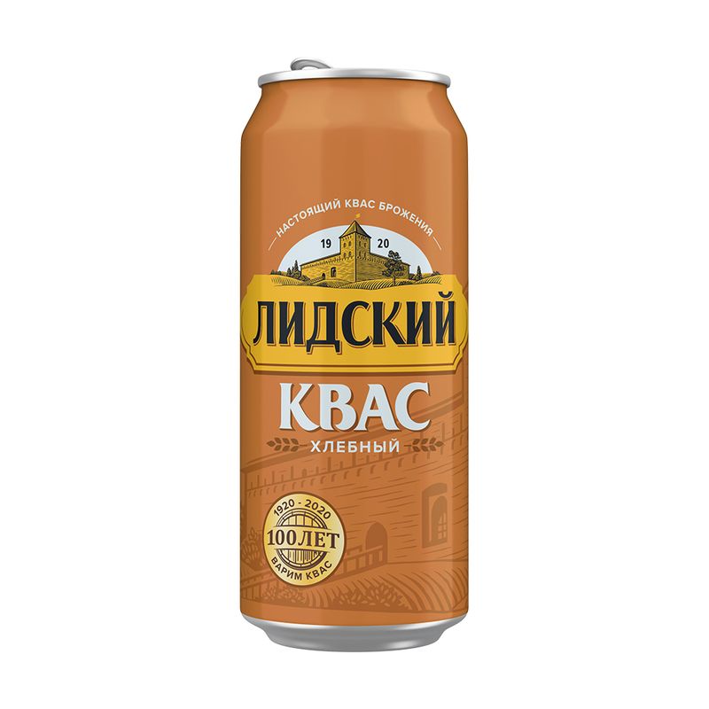Квас "Хлебный", Лидский, 0,5 л