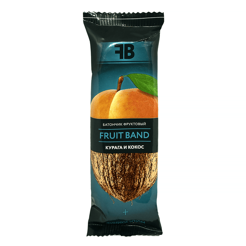 Батончик FRUIT BAND, курага/кокос/лен, 40 г