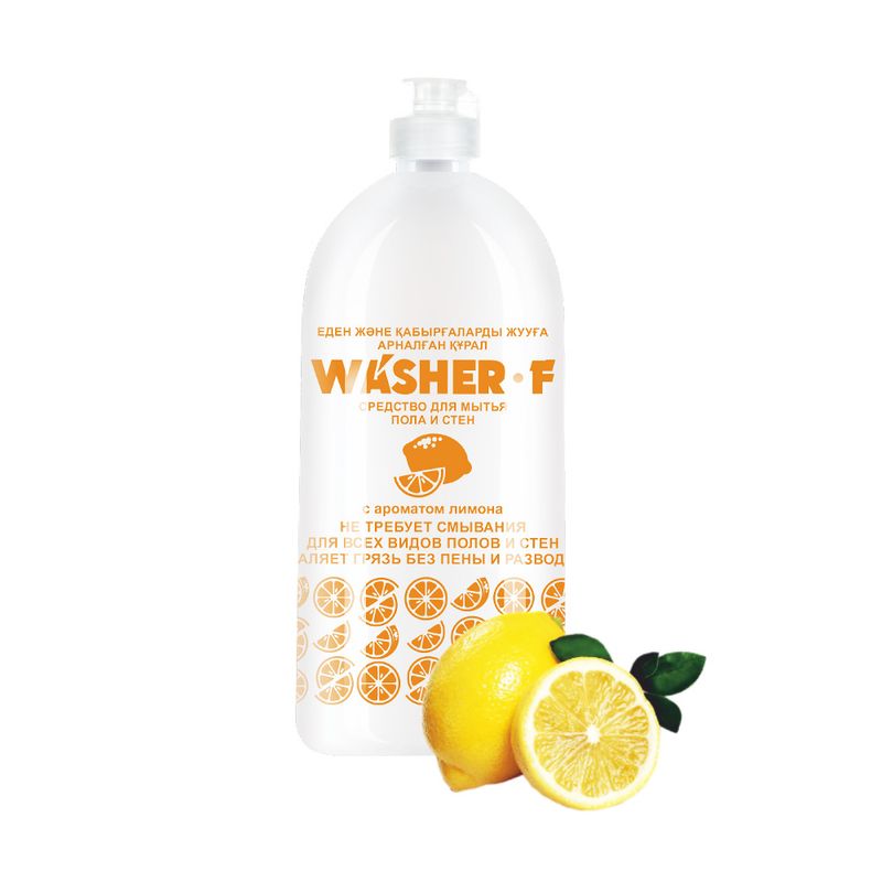 Средство для мытья пола и стен, Washer F, 1 л, в ассортименте