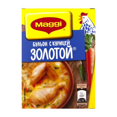 Кубик Maggi Золотой бульон с Курицей, 80 г