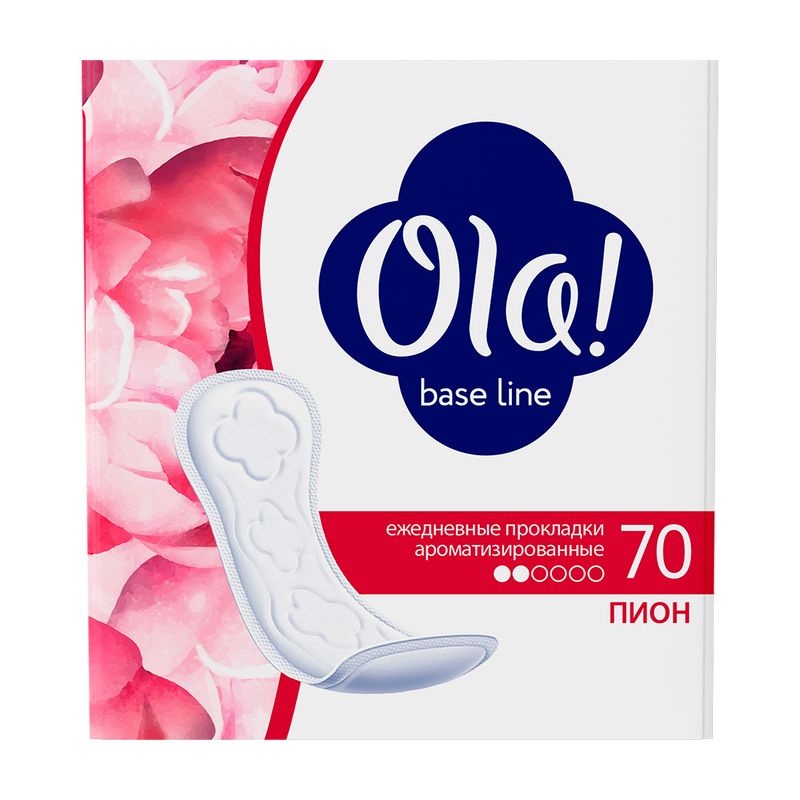 Ежедневные гигиенические прокладки, Ola, 70 шт., в ассортименте