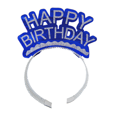 Набор ободков "Happy Birthday", 4 шт