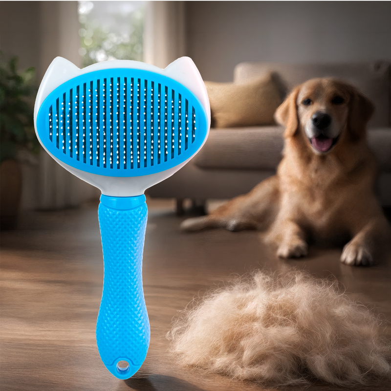 Щётка для шерсти животных, Pet Club, 20х10 см, в ассортименте