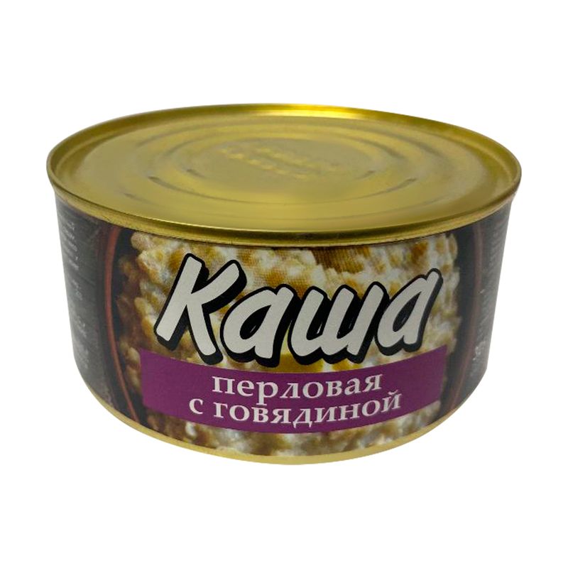 Каша перловая с говядиной, 325 г