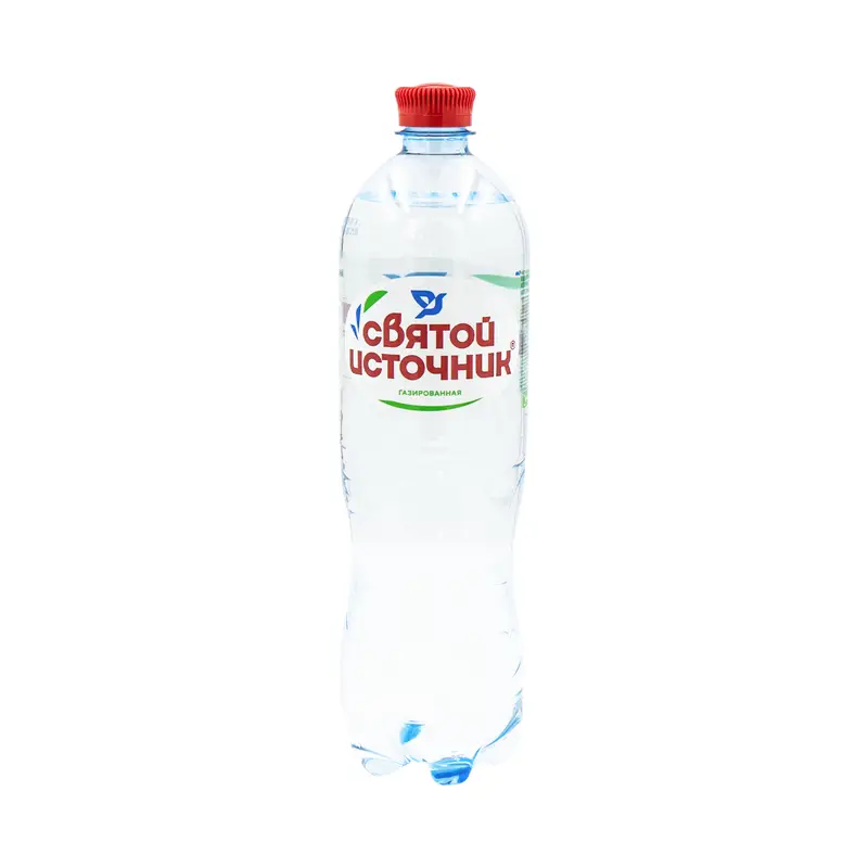 Вода, Святой Источник, газированная, 1 л