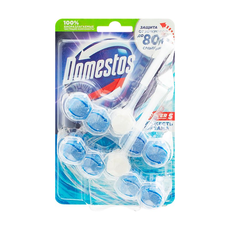 Чистящее средство для унитаза, Domestos, 2 шт., в ассортименте