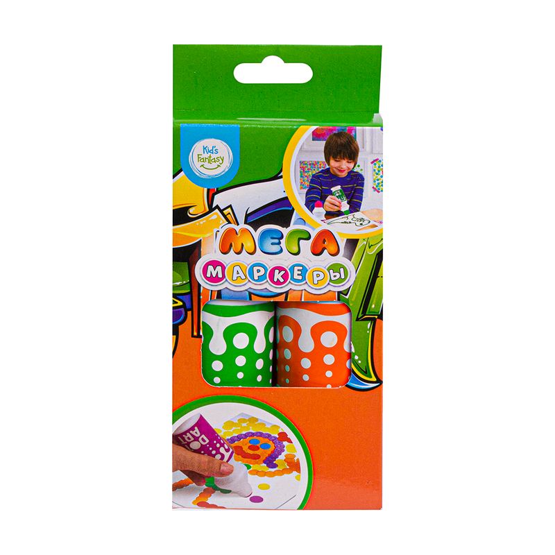 Мега-маркеры, Kid's Fantasy, 2 шт., в ассортименте