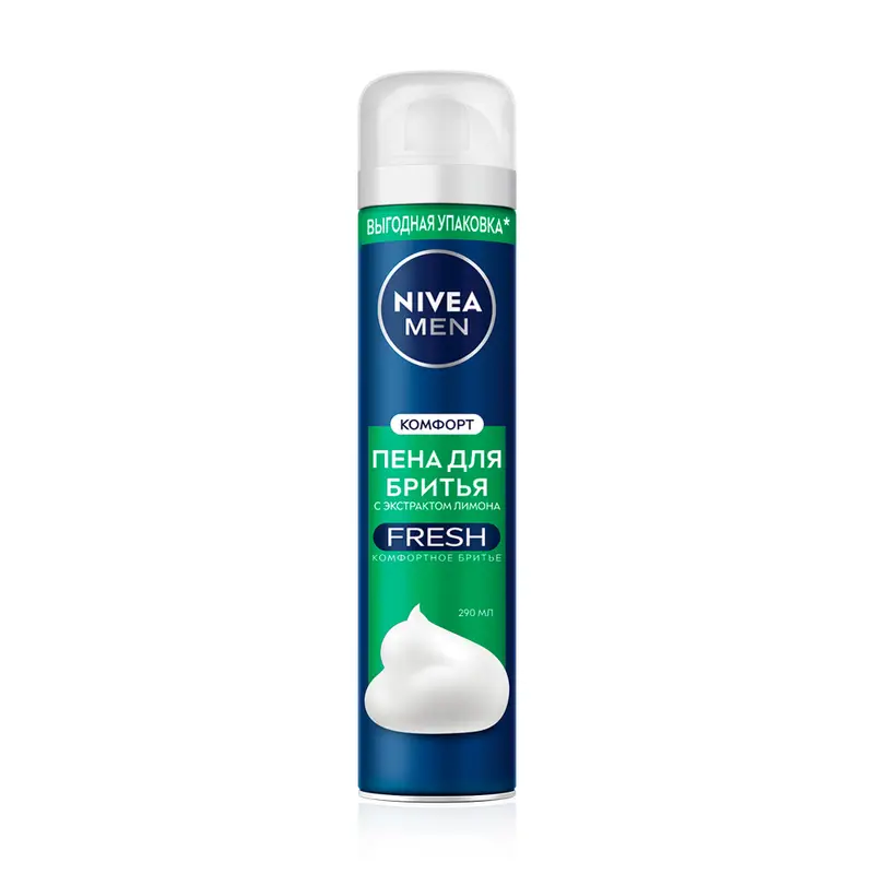 Пена для бритья, Nivea Men, 290 мл, в ассортименте