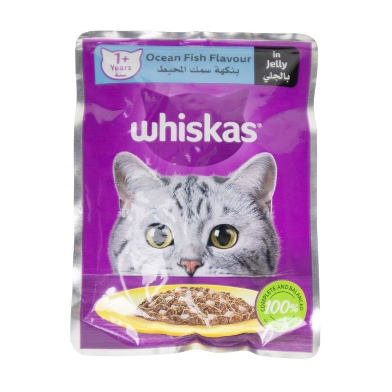 Корм д/живот Whiskas океан рыба 80г тетр