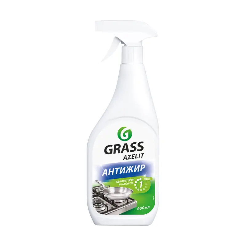 Чистящее средство антижир "Azelit", GRASS, 600 мл