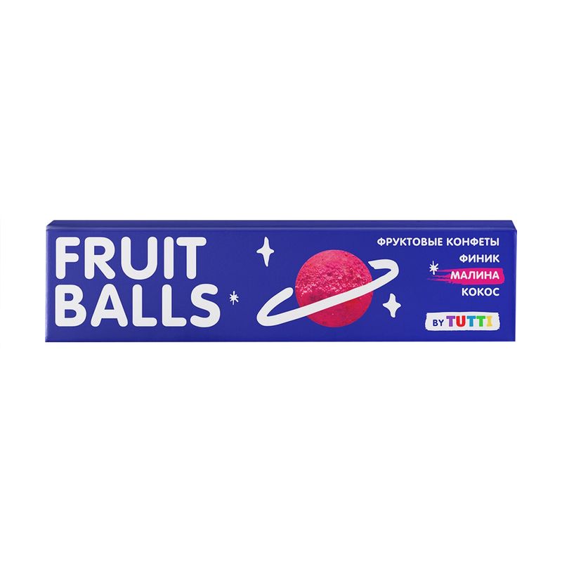 Снек фруктовый, FRUIT BALLS, 38 г, в ассортименте