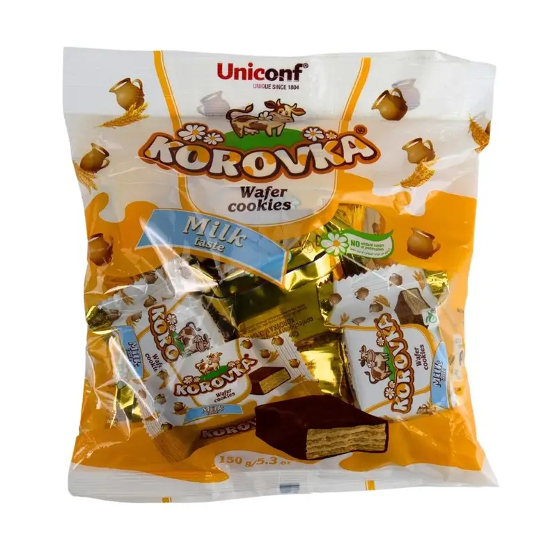 Вафли Korovka молочные 150г