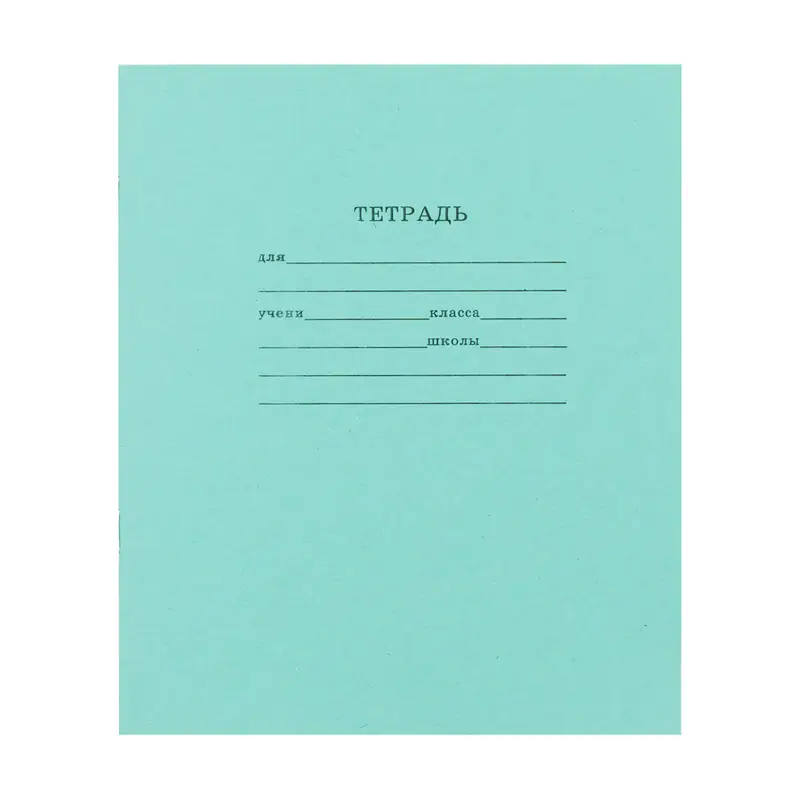 Тетрадь школьная, 12 листов, клетка