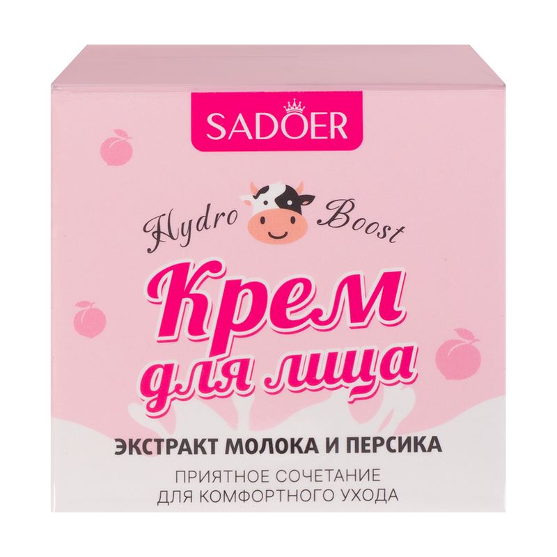 Крем для лица, SADOER, 80 г, в ассортименте