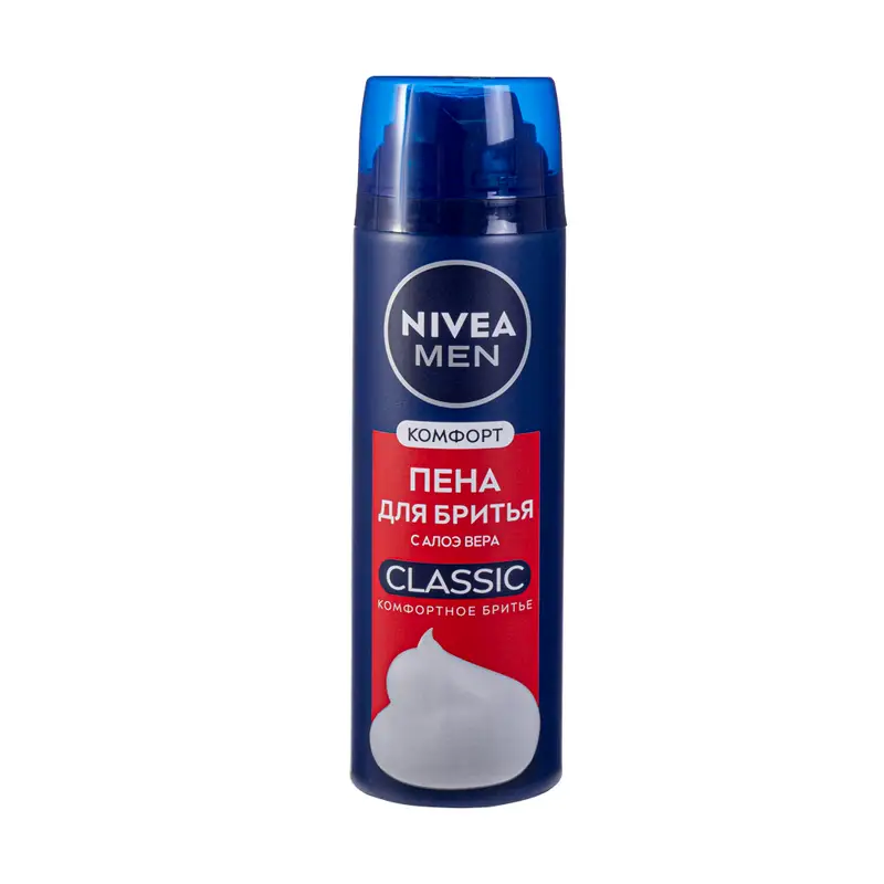 Пена для бритья "Classic", Nivea, 200 мл