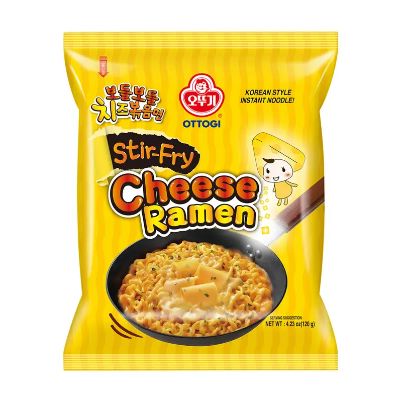Лапша быстрого приготовления "Cheese Ramen", Оттоги, 120 г
