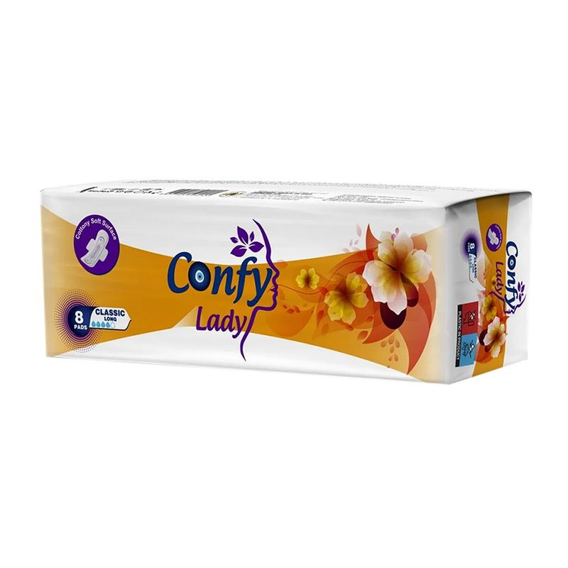 Прокладки, Confy Lady, Classic Long, 8 шт.
