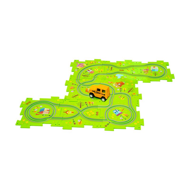 Игровой набор "Пазл-Трек с авто", Play the Game, в ассортименте