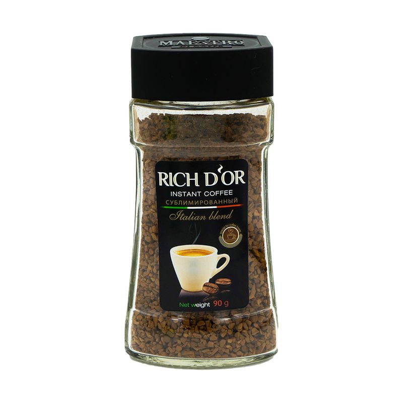 Кофе растворимый сублимированный "Rich d’or", 90 г