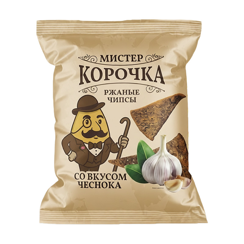 Чипсы ржаные Мистер Корочка 70 гр Асс