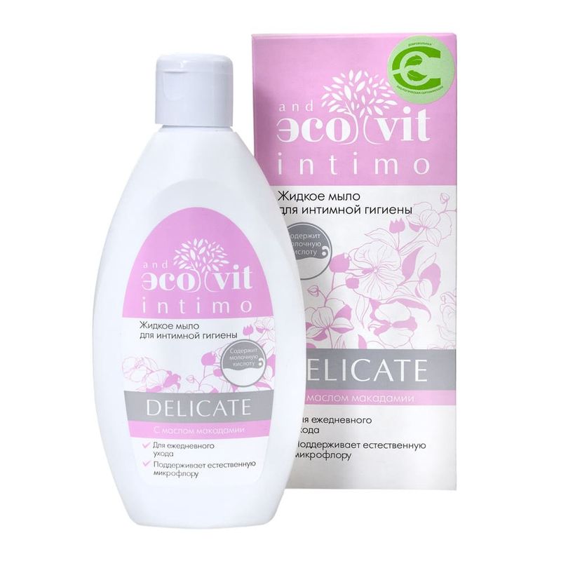 Мыло для интимной гигиены ECOandVIT, 250 мл