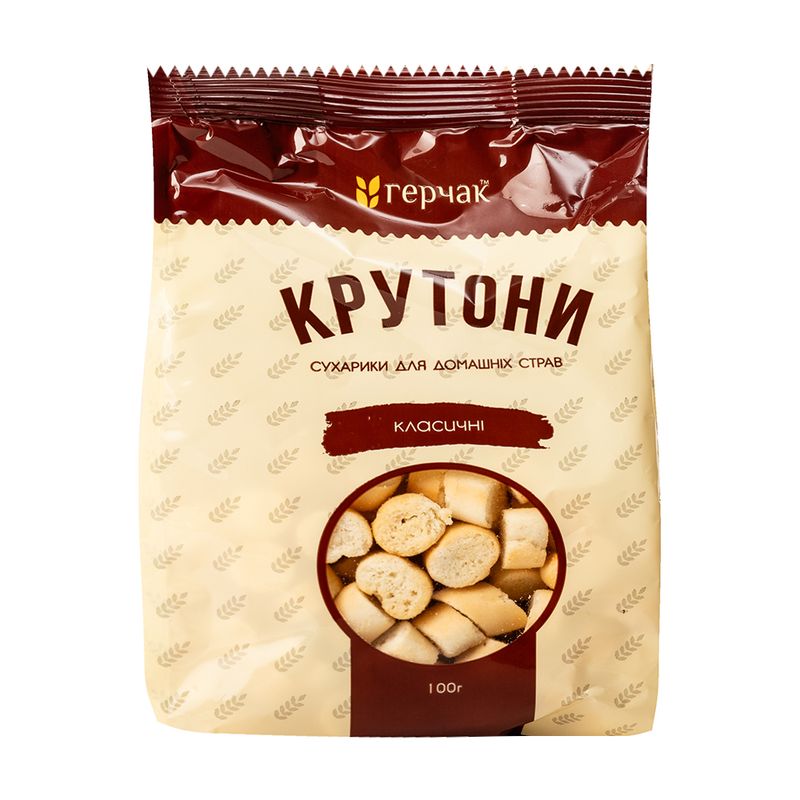 Сухарики для салата, Герчак, 100 г