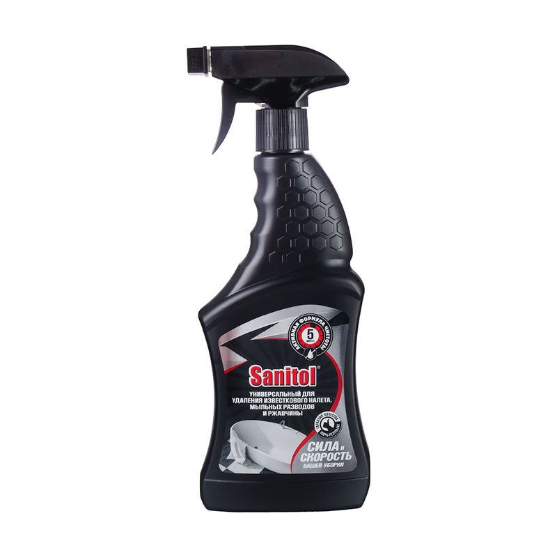 Спрей для чистки ванн, Sanitol, 500 мл