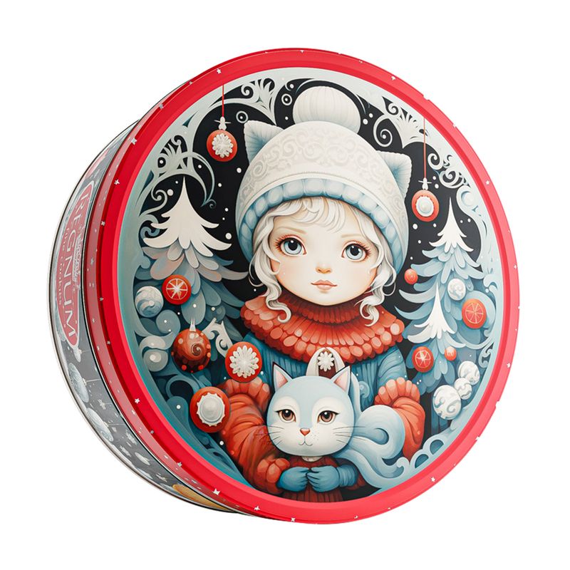 Печенье сдобное, REGNUM, в железной банке, 150 г, в ассортименте