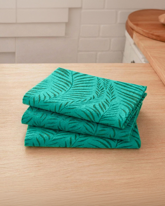 Тряпка для уборки, BonHome, 35х35 см, 3 шт., в ассортименте