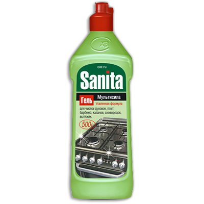 Чистящий гель "Sanita Мультисила", 500 г