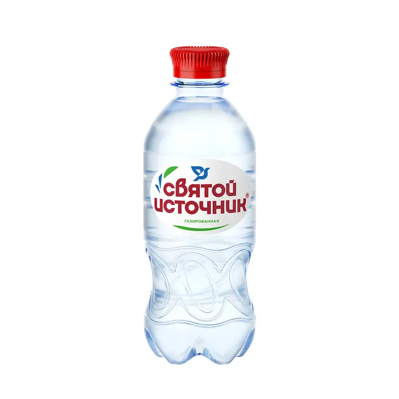 Вода газированная, Святой Источник, 0,33 л