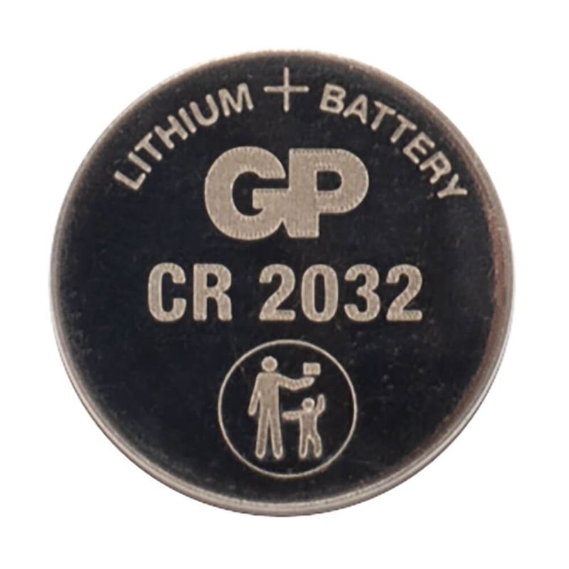 Батарейки, GP, литиевые дисковые, CR2032, 10 шт.