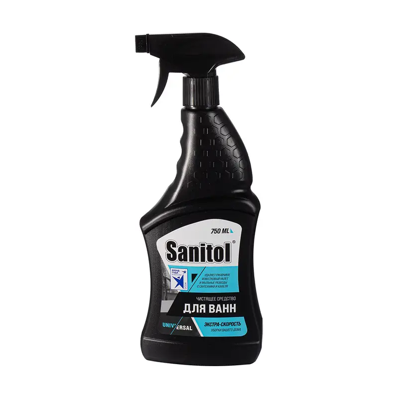 Чистящее средство для ванн, Sanitol universal, 750 мл