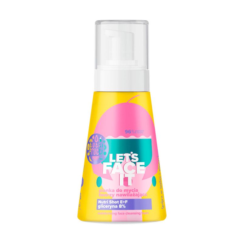 Пенка для умывания лица Let's Face It, 250 мл