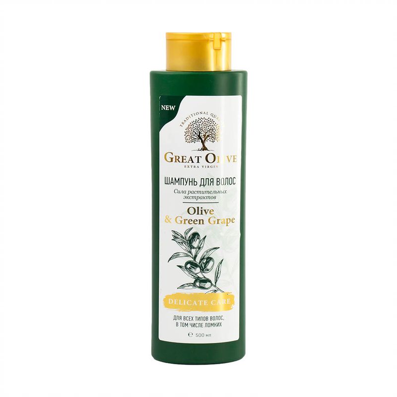 Шампунь для волос, Great Olive, 500 мл