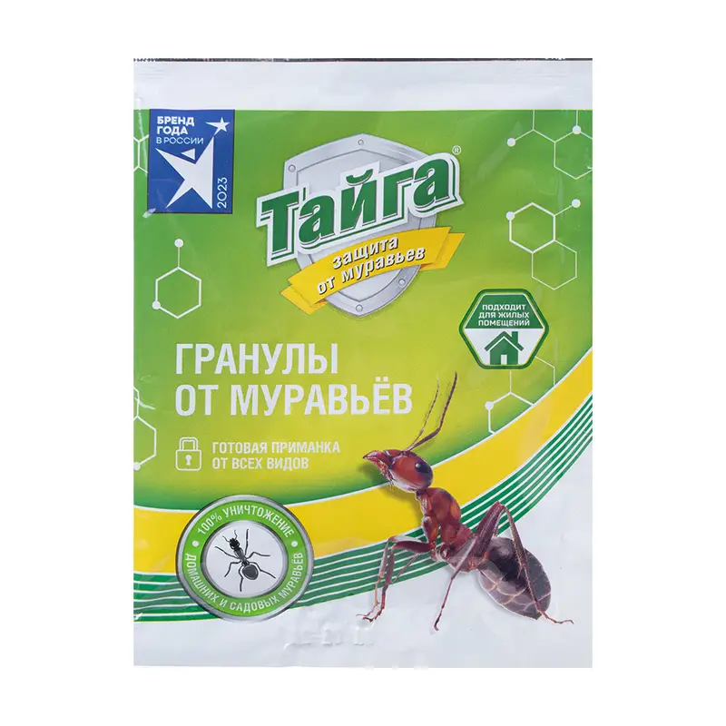 Гранулы от муравьёв "Спайдер", ТАЙГА, 10 г