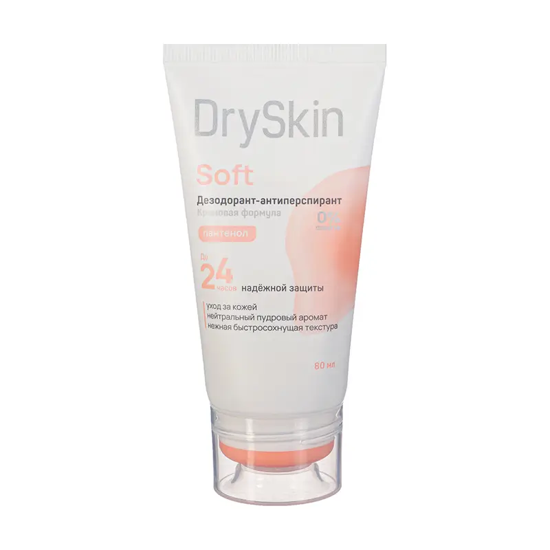 Дезодорант-антиперспирант, Dry Skin, 80 мл, в ассортименте