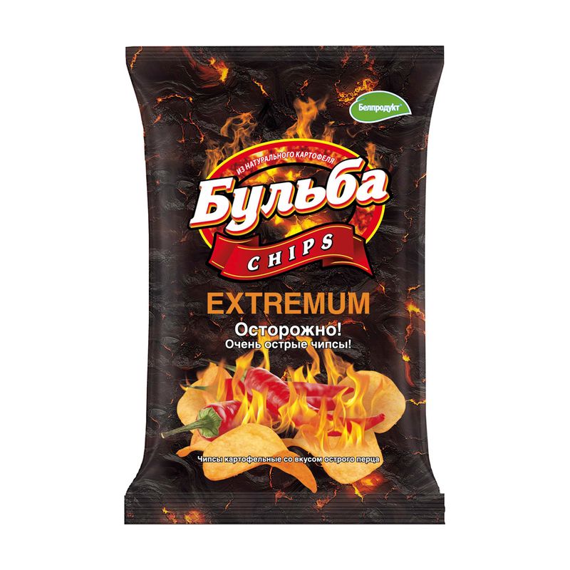 Чипсы картофельные "Бульба chips", 75 г, в ассортименте
