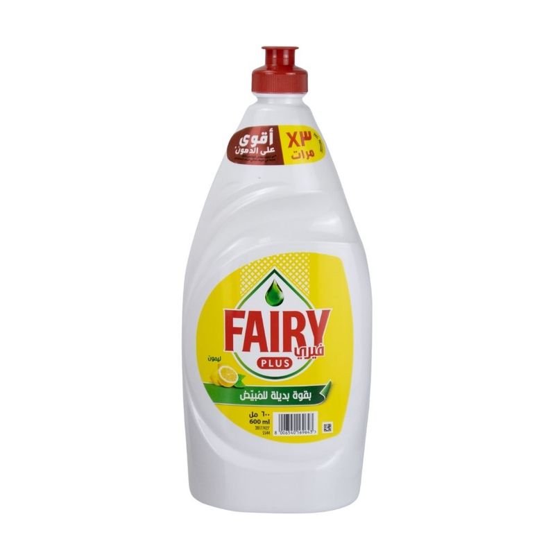 Ср-во д/мытья посуды Fairy Лемон 600мл