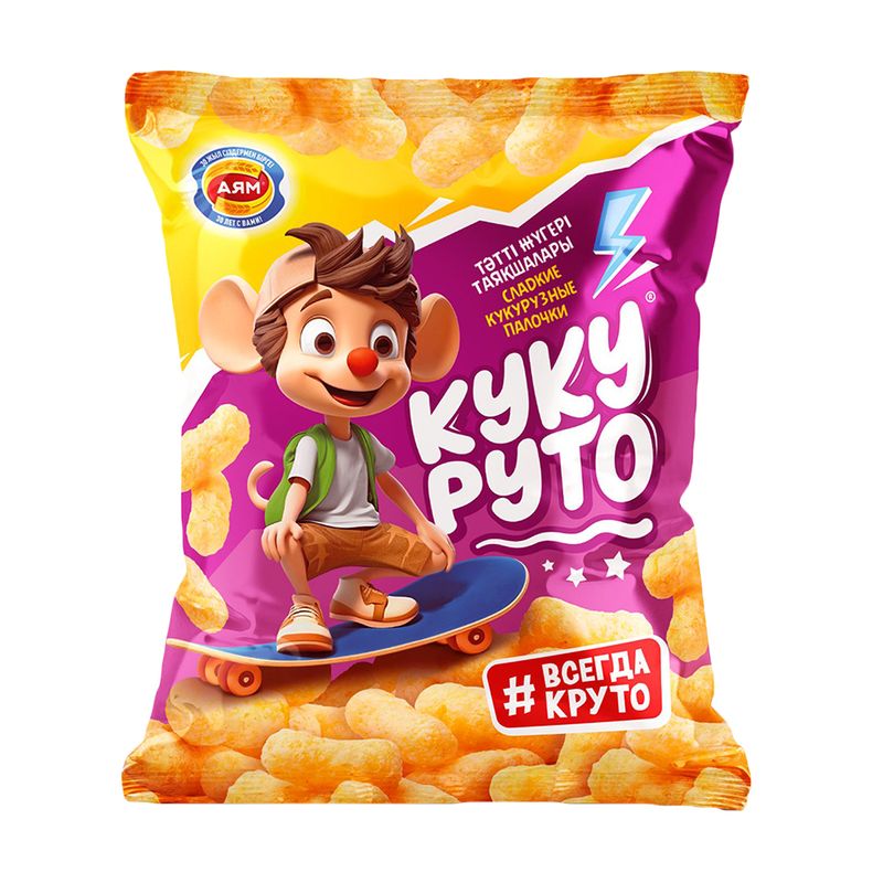 Сладкие кукурузные палочки "Кукуруто", АЯМ, 200 г