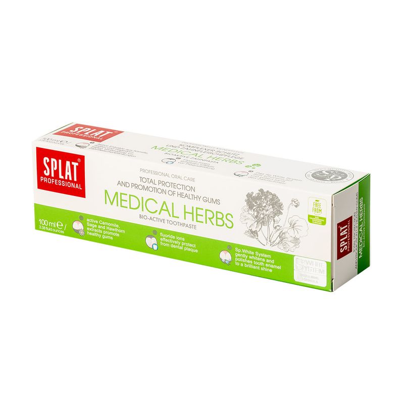 Зубная паста SPLAT Professional Medical Herbs, 100 мл