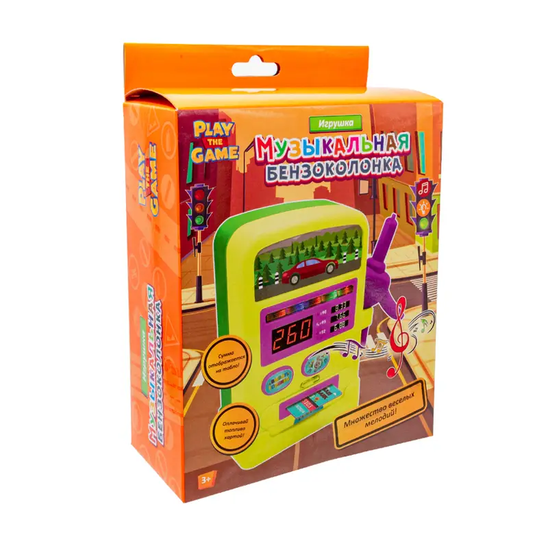 Игрушка "Музыкальная Бензоколонка", Play the Game, в ассортименте