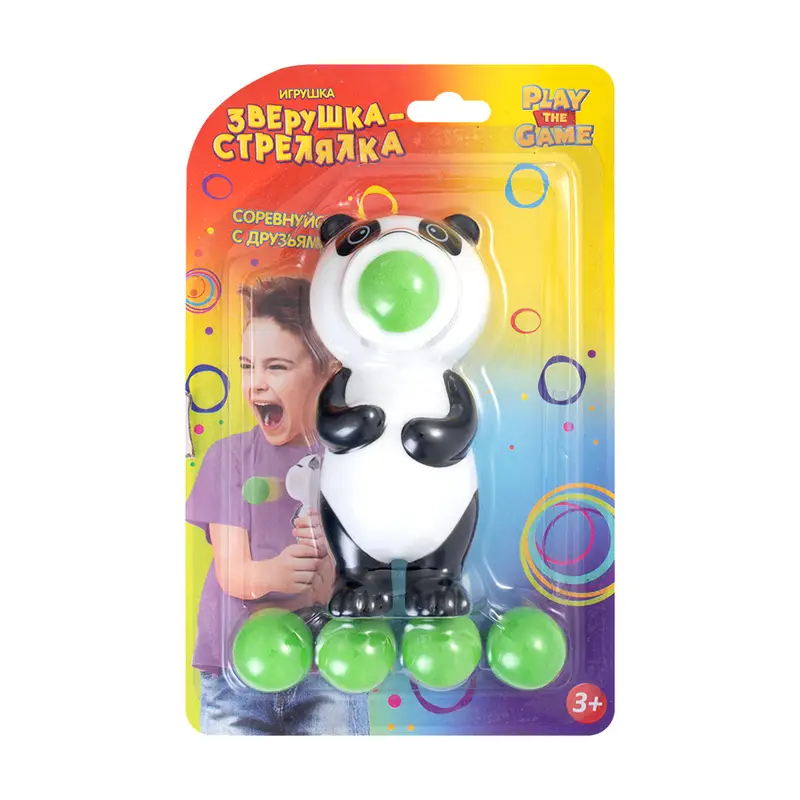 Игрушка "Зверушка-стрелялка", Play the Game, в ассортименте