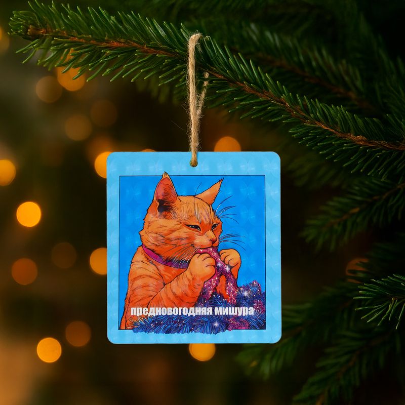 Ёлочная игрушка, Prank Bank, в ассортименте